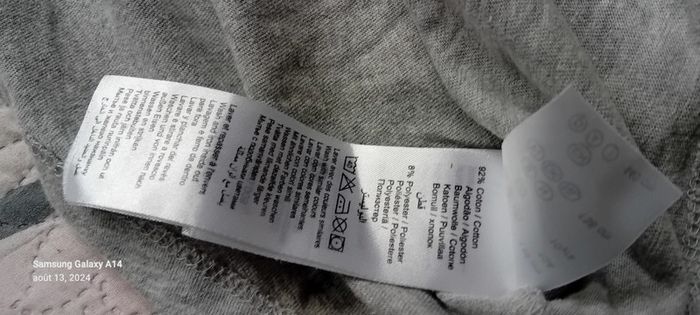 Tee shirt motif zèbre avec sequins et pampilles gris fille 10 ans vert baudet - photo numéro 16