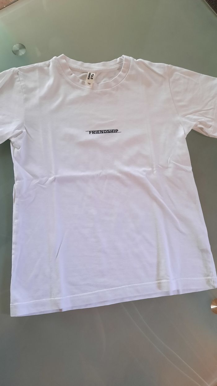 T-shirt blanc Tape à l'œil