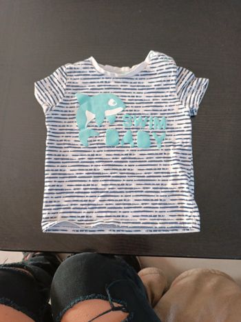 Tee shirt in extenso 86 cms