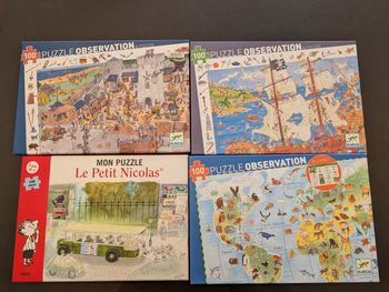 Lot 4 puzzles 