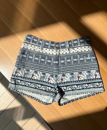 Short taille haute high waist chipie vintage ethnique culutre