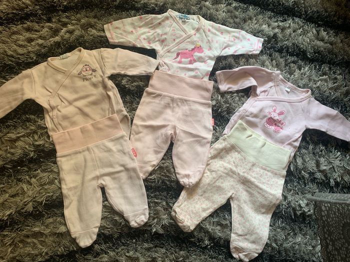 Lot de pyjamas bébé fille - photo numéro 3