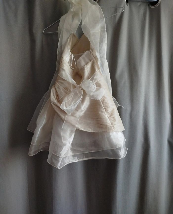 Robe de cérémonie fille avec etole - photo numéro 4