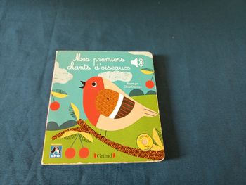 Livre Mes premiers chants d'oiseaux