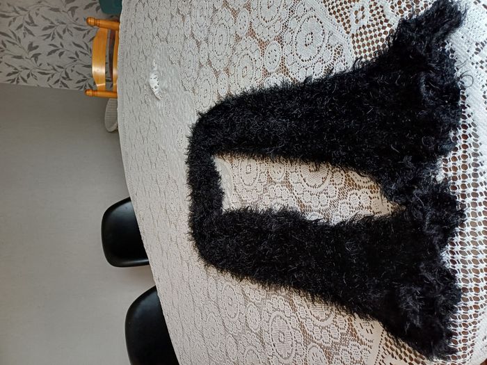 foulard froissé et boa pour femmes - photo numéro 2