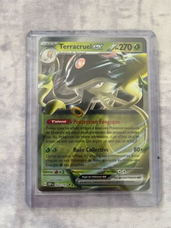 Terracruel ex carte Pokémon