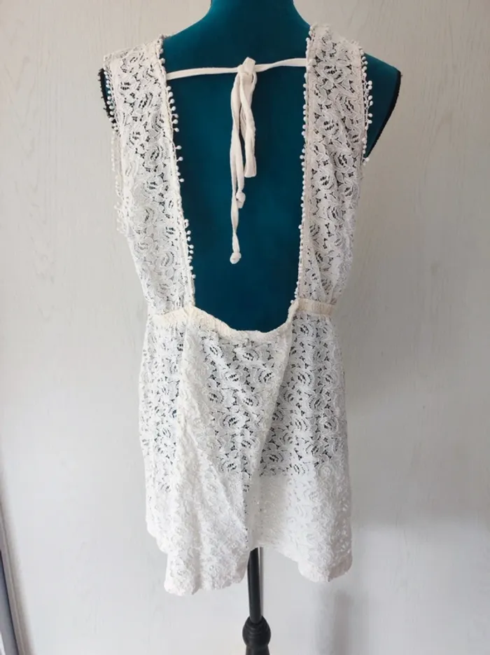 Blouse effet dentelle - photo numéro 4