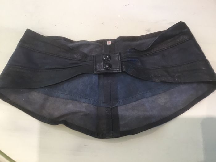 Ceinture vintage en cuir petit M - photo numéro 11