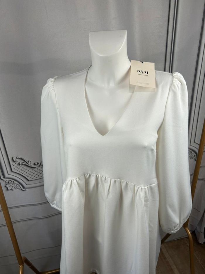 Robe blanche SAAJ T2 Neuve - photo numéro 2