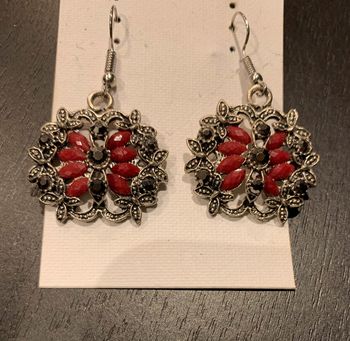 Lot de 4 boucles d’oreilles fantaisie