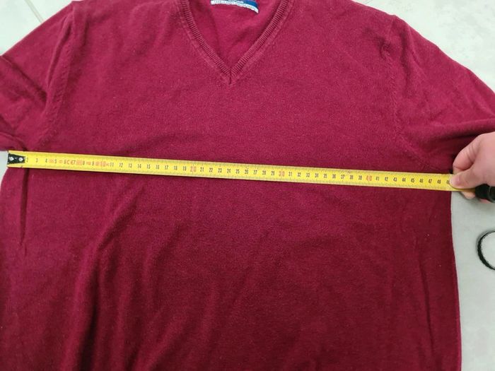 Pull fin taille M rouge - Marque Jules - photo numéro 9