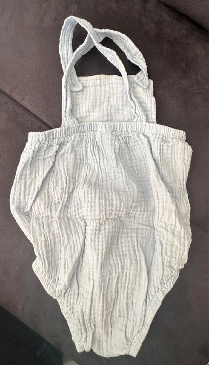 Barboteuse bleu ciel BB&Co 18 mois TBE (12€) - photo numéro 2