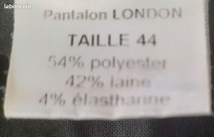 Costume noir T44 Uniforme Prestige - photo numéro 9