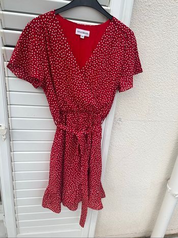Robe rouge Vintage Dressing