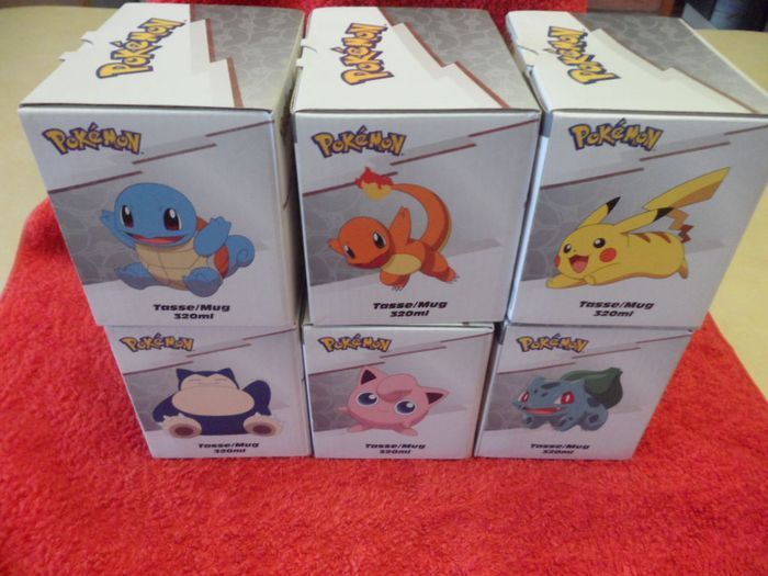 Mug Pokémon serie complete neuf - photo numéro 2