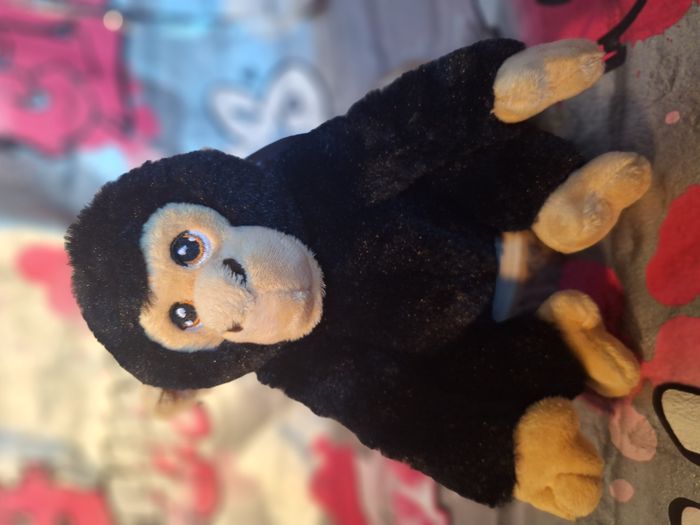 Peluche singe chimpanzé Keeltoys jamais utilisée parfaite pour offrir - photo numéro 6