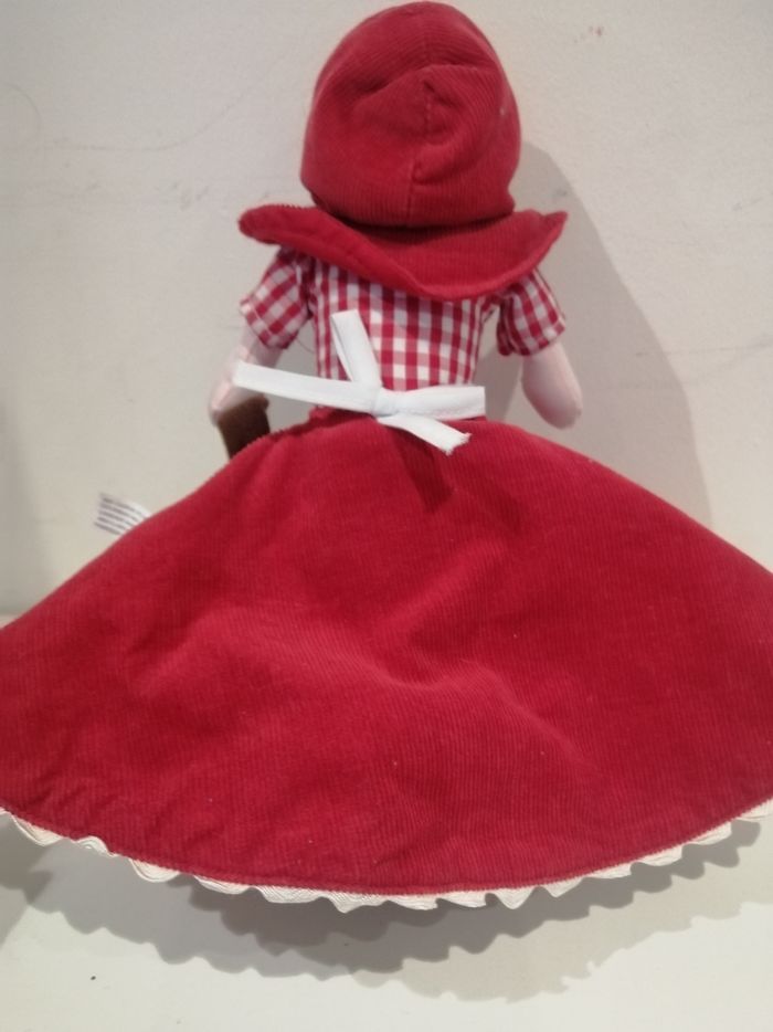 Le petit chaperon rouge poupée réversible - photo numéro 3