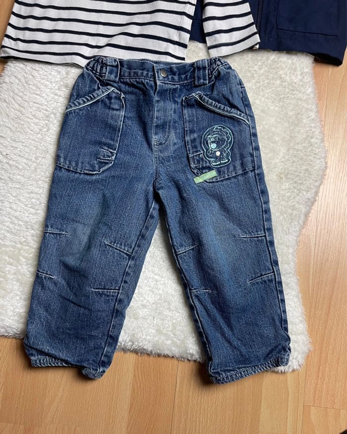 🩸Lot vêtements jeans ,sweat et veste marin en TBE 🩸 - photo numéro 2