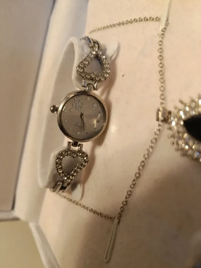 Coffret parure bijoux argenté - photo numéro 2