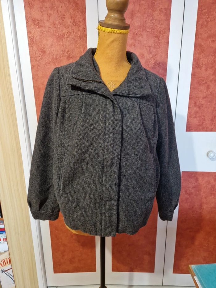 Manteau court ou caban