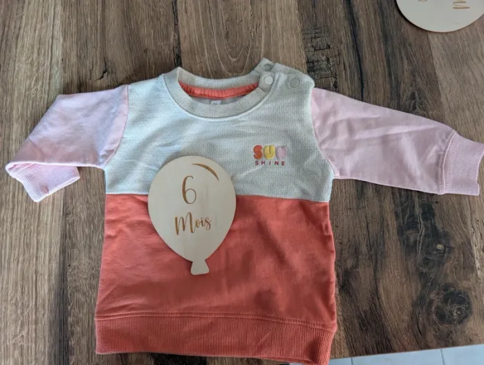 Pull multicolore