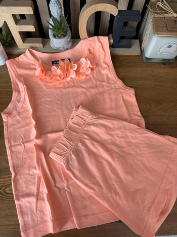Pyjama été orange