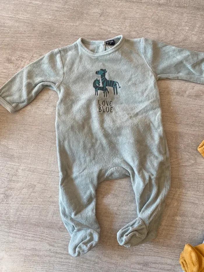 Pyjama bébé 3 mois - hiver garçon