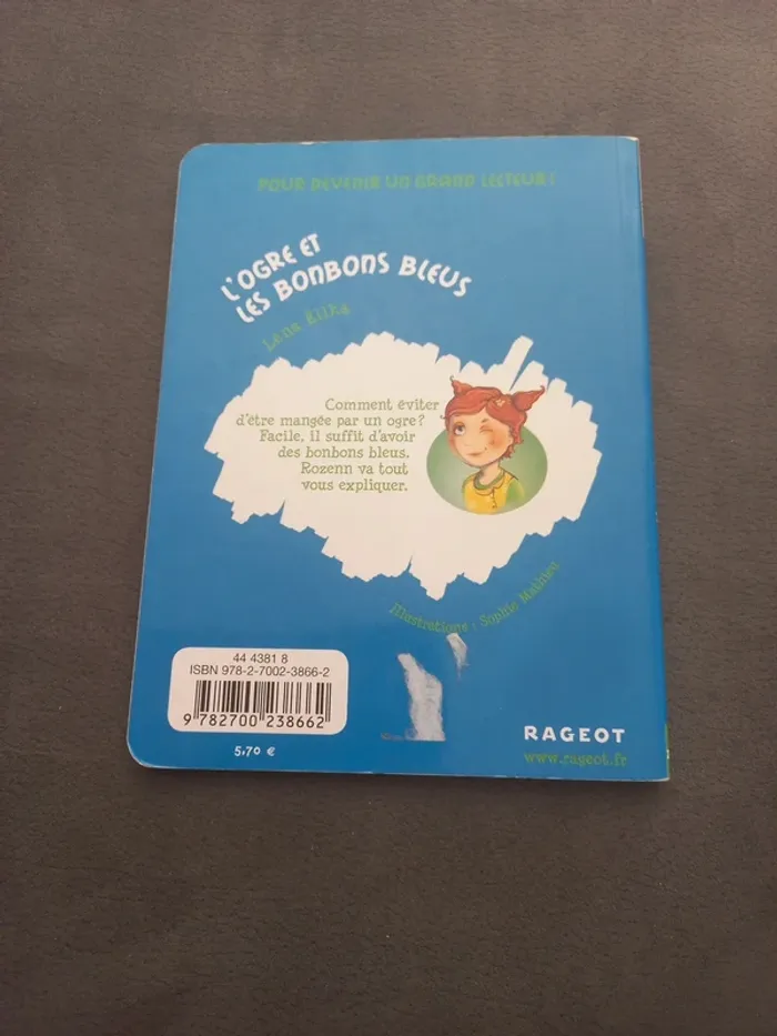 Petit roman ce1 l'ogre et les bonbons bleus rageot - photo numéro 4
