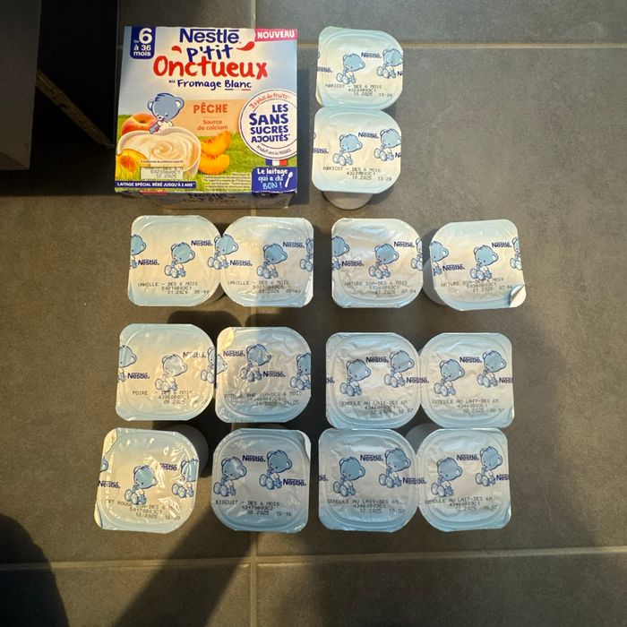 Yaourts bébé