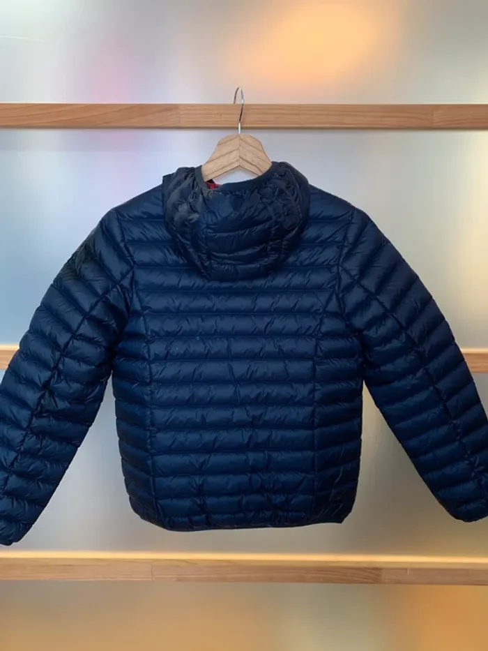 Manteau / Doudoune Jott 10 /12 ans Hugo Noos Bleue Marine . - photo numéro 3