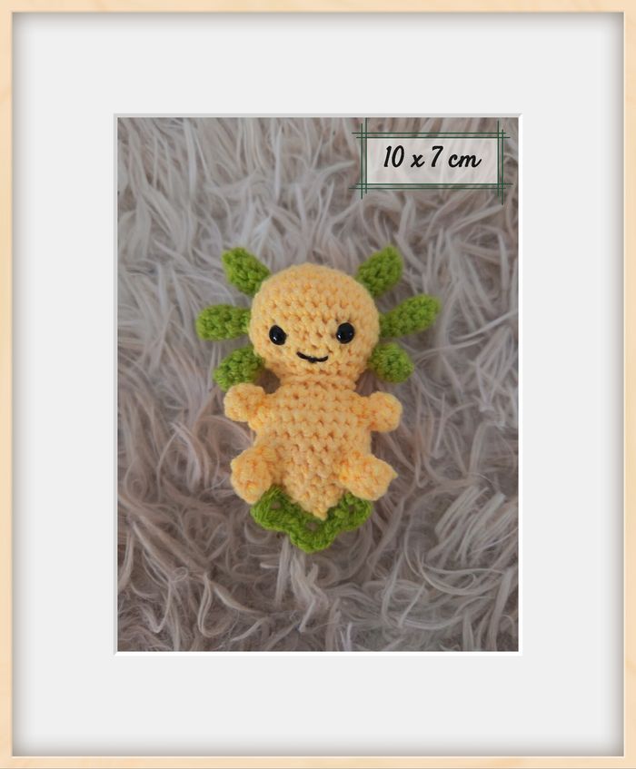 Amigurumi bébé Axolotl