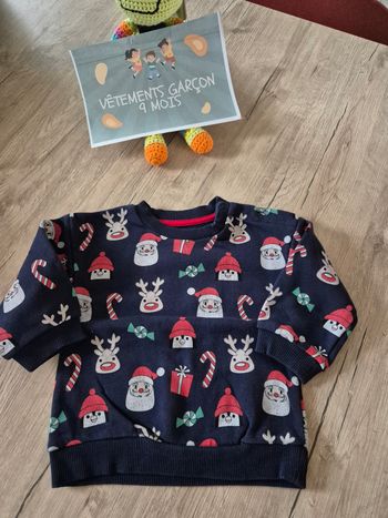 🎅 Pull Noël KIMBALOO 9m