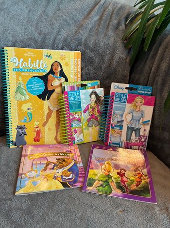 Lot activités dessins coloriage Disney princesse