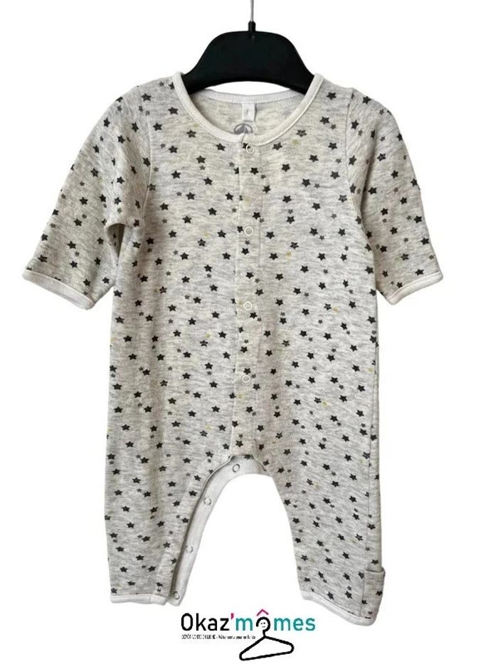 Pyjama / Combinaison longue à étoiles - Petit Bateau 3 mois (60cm) - photo numéro 2