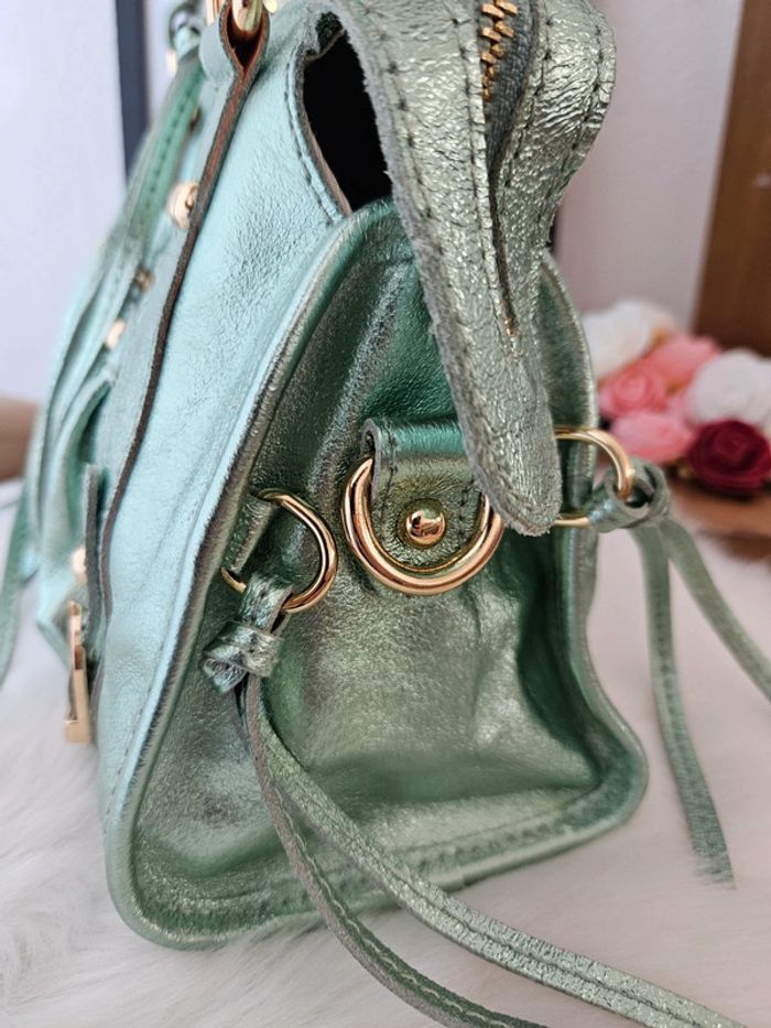 Sac city cuir - photo numéro 2