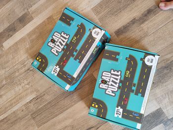 Puzzle géant piste