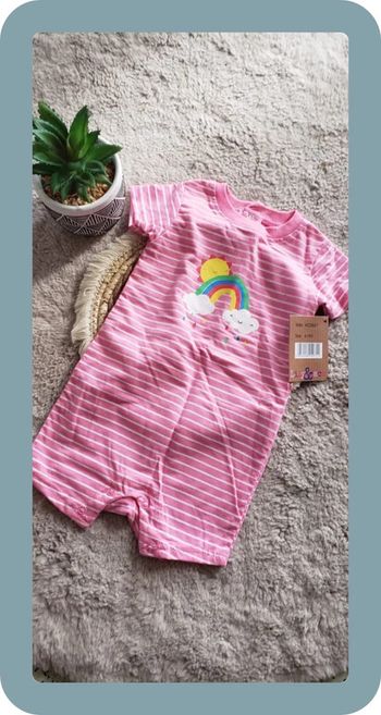 Combi fille 6/9 mois