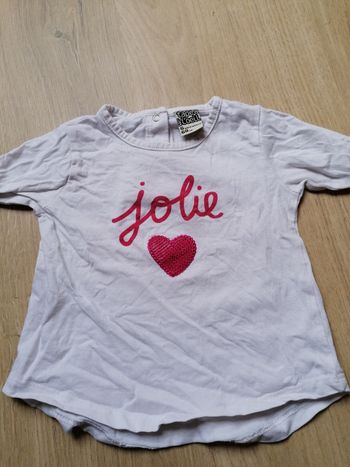 Tee shirt tape à l'oeil 6mois