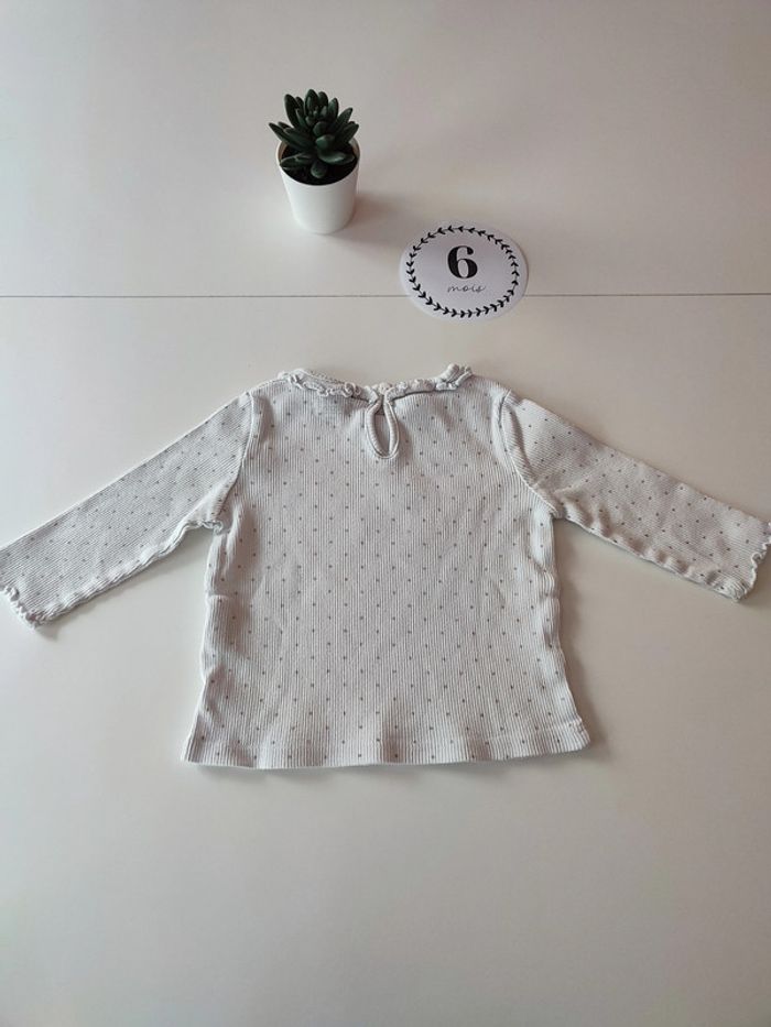 Lot de 2 tee-shirts Kiabi & TAO – 6 mois - photo numéro 3