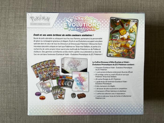Pokémon Evolution Prismatiques : ETB - Coffret Dresseur d'Elite - photo numéro 2