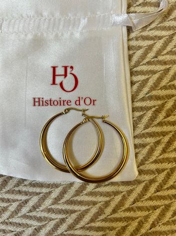 Boucles d’oreilles audacieuses en acier inoxydable 