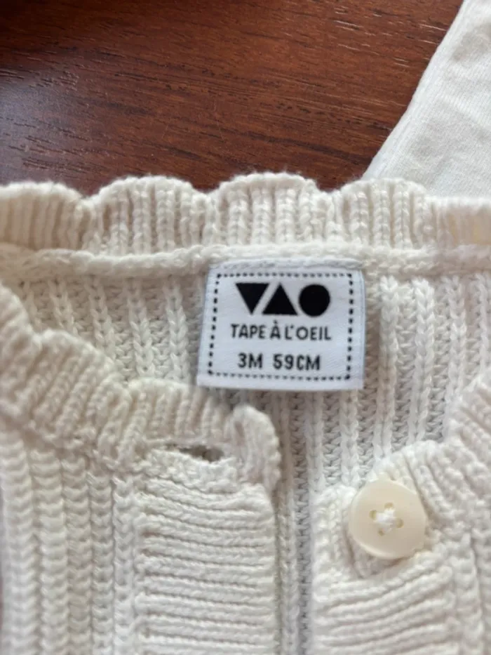 Lot vêtements bébé fille taille 3mois - photo numéro 6