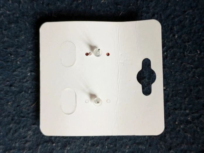 Boucles d'oreilles roses oranges - photo numéro 2