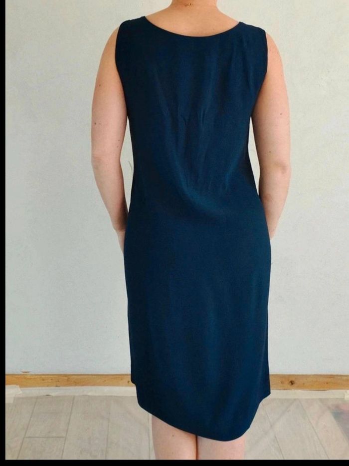 Robe chasuble - Bleu Marine - Duncan - IT 46 = FR 42 - Excellent État - photo numéro 6