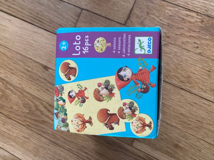 Loto 16 pièces 4 saisons Djeco - photo numéro 2