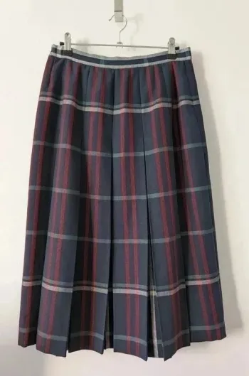 Jupe plissée à carreaux vintage - Gor Ray - taille 38 - made in UK