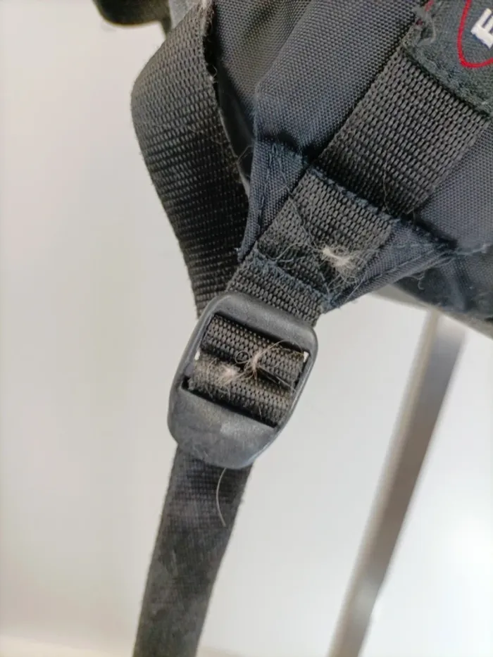 Sac à dos Eastpak gris multiple poches école voyage été - photo numéro 6