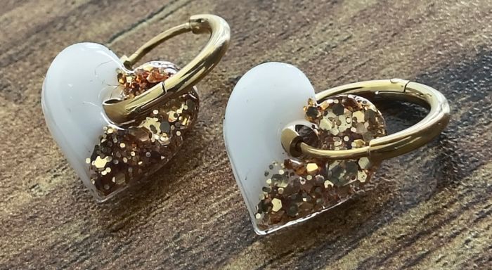 Boucles d'oreilles faites - photo numéro 3