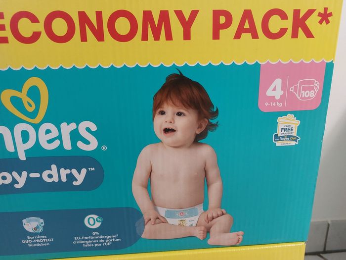 Couche pampers max packs. Taille 4 - photo numéro 3