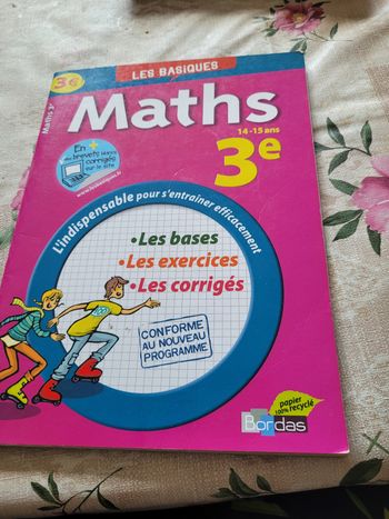 Maths 3e